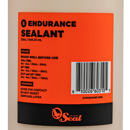 TIRE SEALER ORANGE SEAL ENDURANCE 8oz REFILL - Image 2