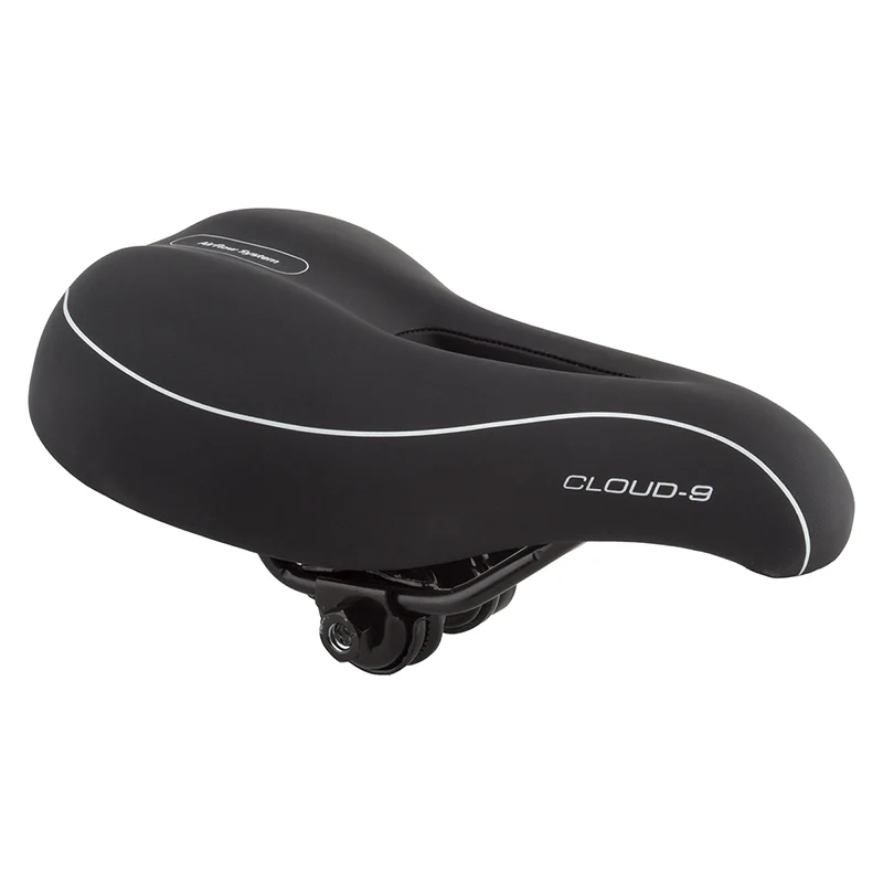 Saddle c9 Mx Airflow Soft Touch Vinyl Wr Bk Black 7.25x5.5quot