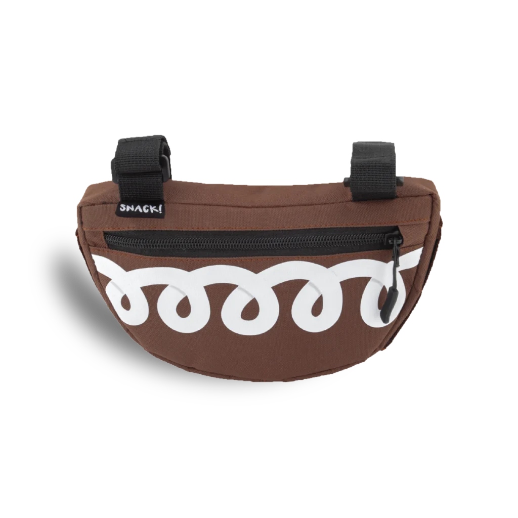 Snack! - Loopy Cupcake Frame Bag - Brown