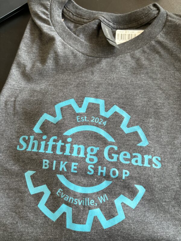 T-shirt with logo - Gray/Teal