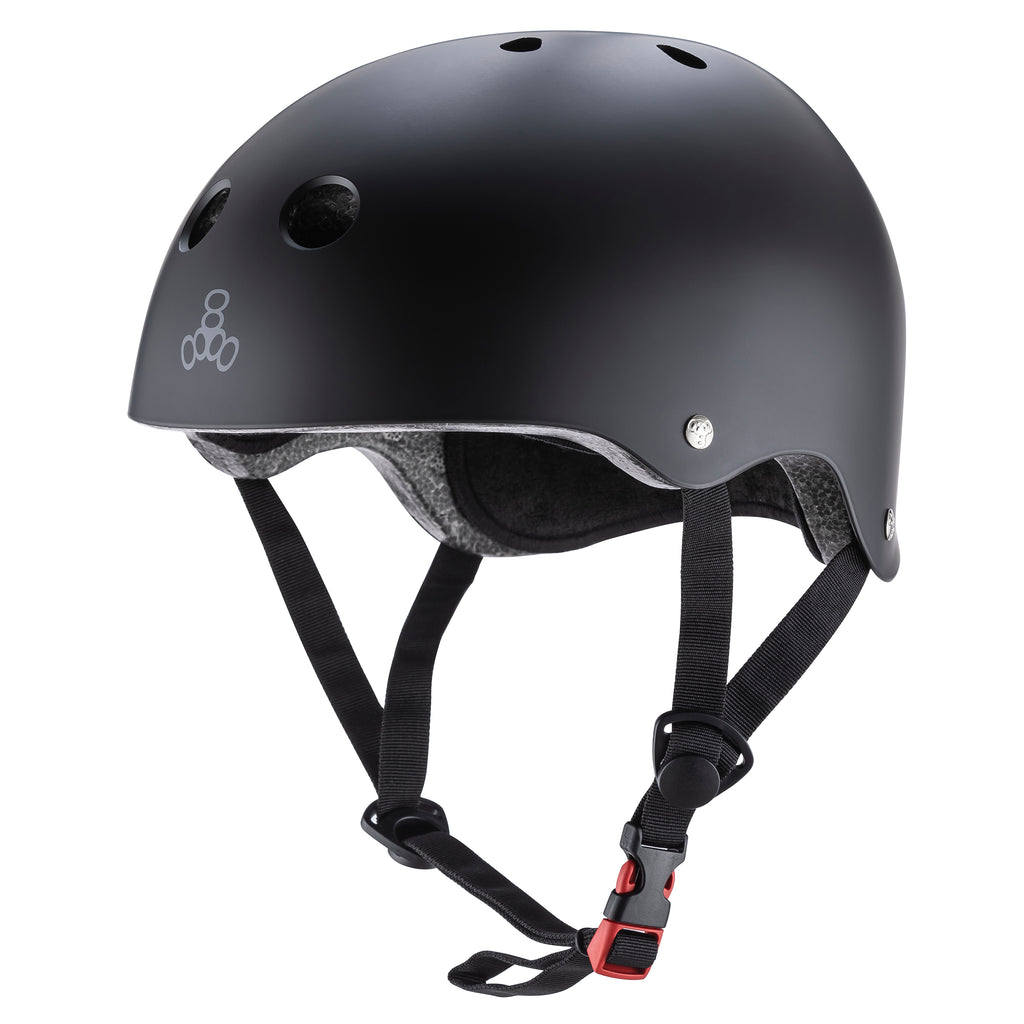 Triple Eight - Dual Certified BMX/Urban Helmet - Black