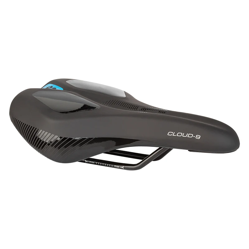 SADDLE C9 KUSH PLUS WIDE MEMORY FOAM BK