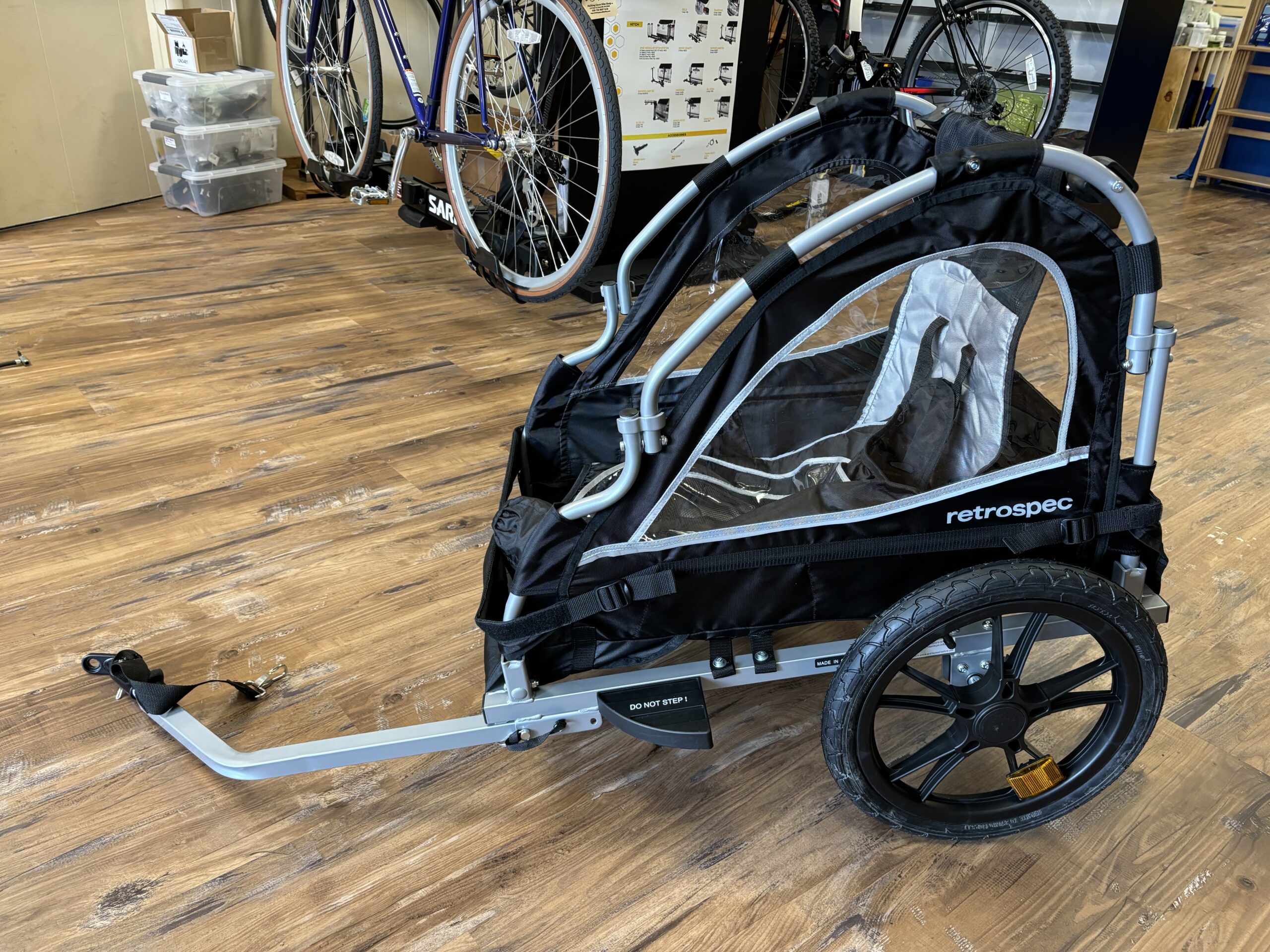 Retrospec Rover Kids' Bike Trailer - Single - Image 3