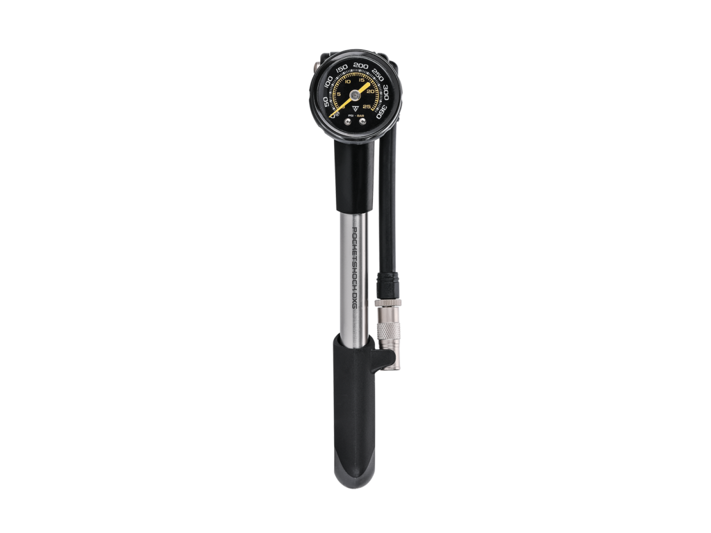 Topeak - PocketShock DXG w/ Gauge - 360psi - Silver