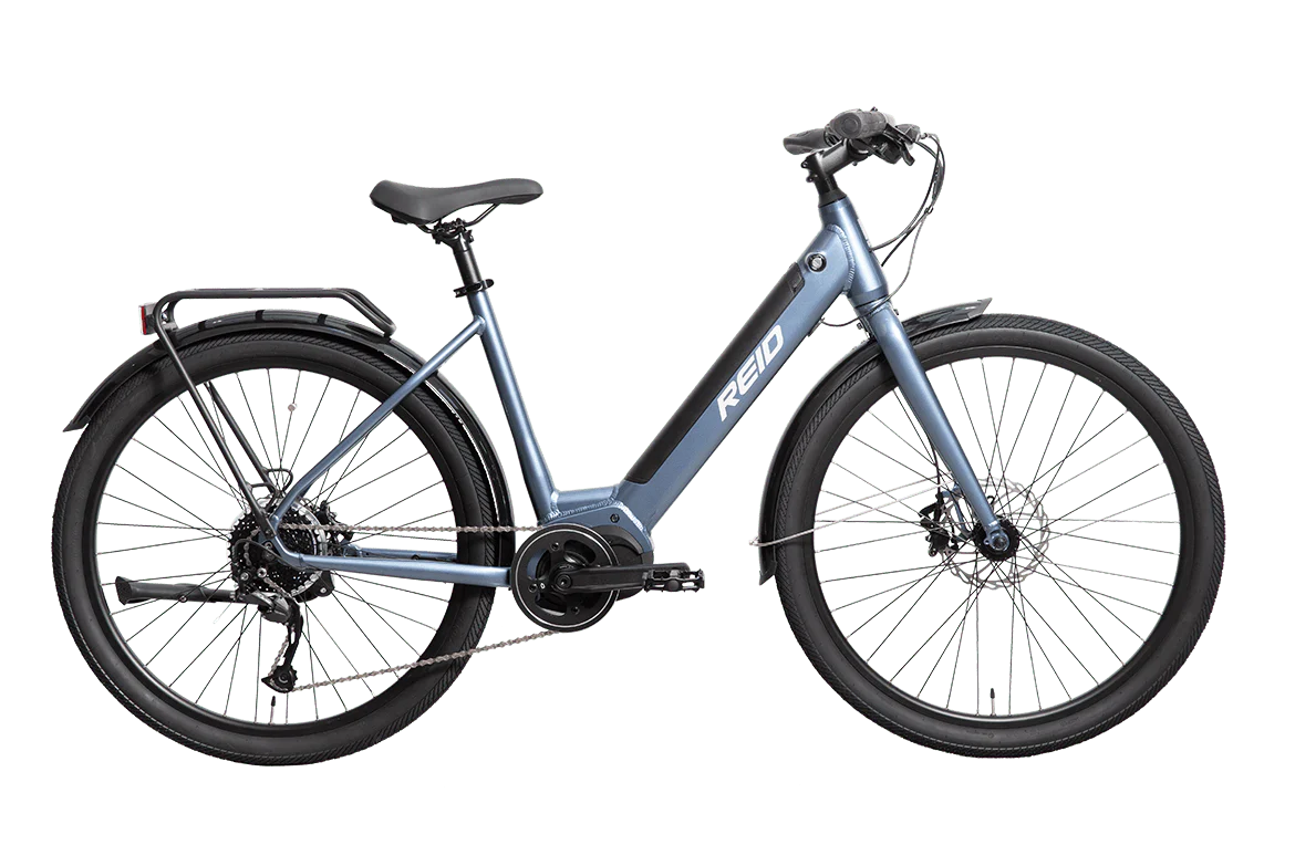 Reid Blacktop 2.0 Step Thru – Slate Blue S w/ Throttle – Med