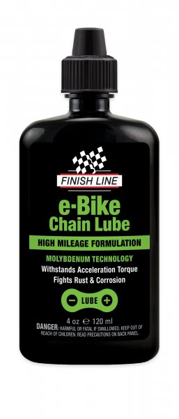Finish Line - e-Bike Chain Lube - 4-oz squeeze bottle