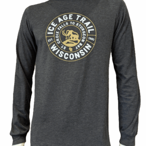 Ice Age Trail Alliance - Long Sleeve T-Shirt - Charcoal