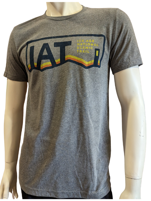 Ice Age Trail Alliance - Unisex Shirt Sleeve T-Shirt - Grey