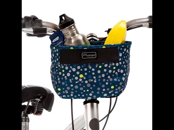 Po Campo - Crescent Bike Basket - Bubbly