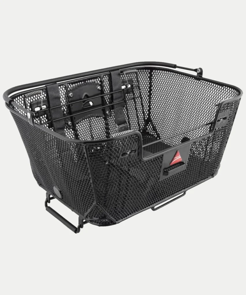 Axiom Q/R Dual-Function Pet Basket Steel Front/Rear Black