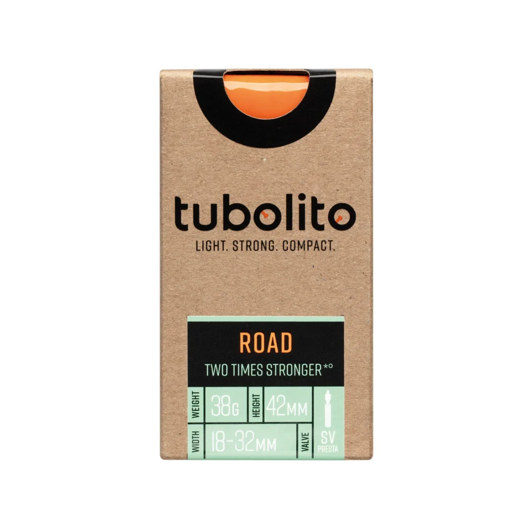 Tubolito Tubo Road Tube - 700 X 18-32 60mm Presta Valve Black