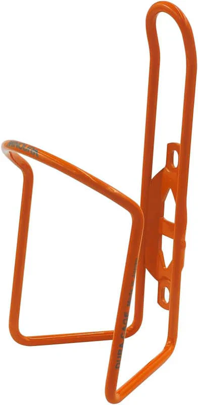 Minoura Dura-Cage 4.5 Alloy Waterbottle Cage W/O Bolts Ano Burned Orange