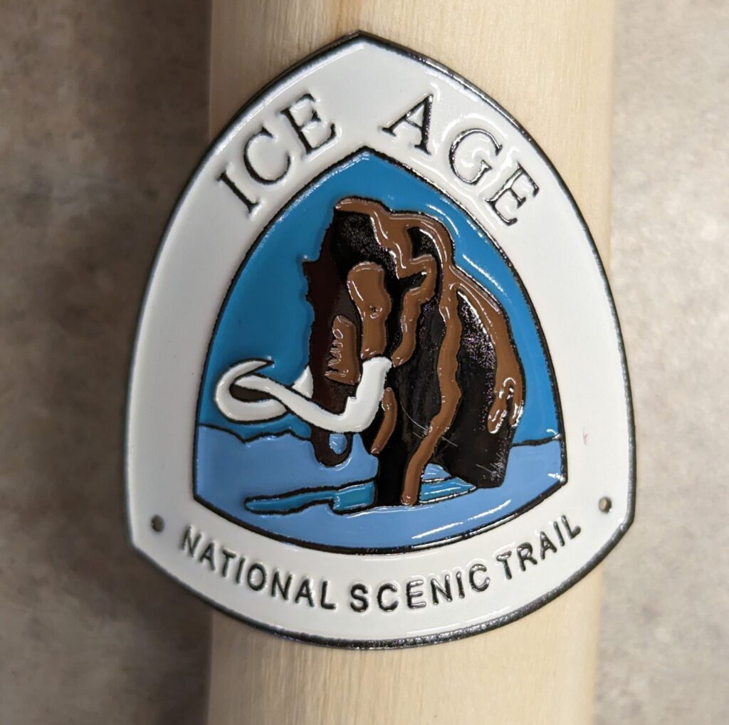 Ice Age Trail Alliance - National Scenic Trail Hiking Stick Medallion