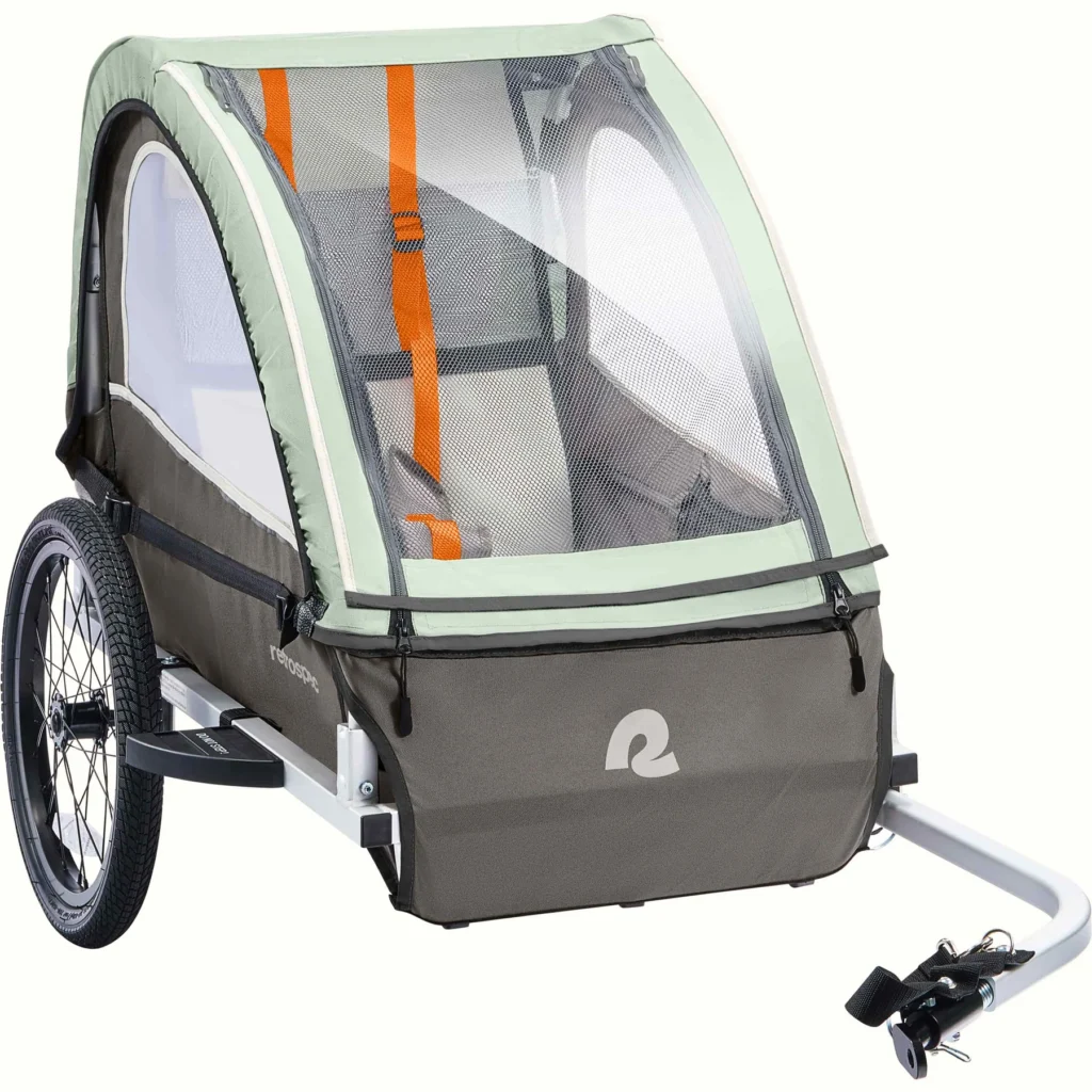Retrospec - Rover Plus Bike Trailer 1 Passenger - Mint