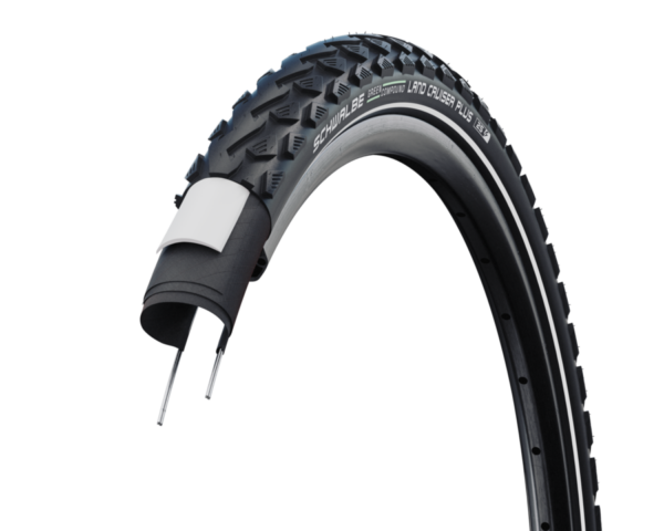 Schwalbe - Land Cruiser Plus Tire Punctureguard Wire Black/Reflective - 27.5X2.00