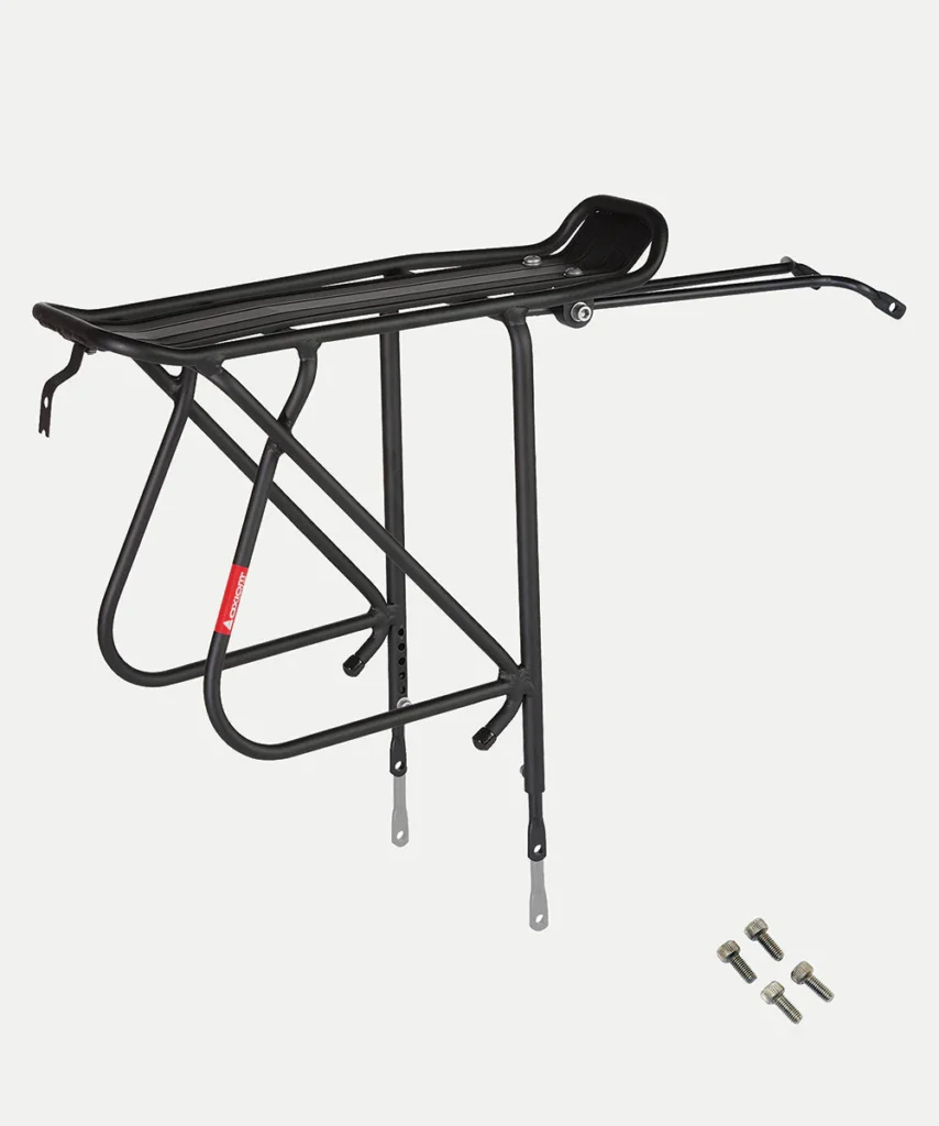 Axiom Journey Adjustable Rear Rack Fits 24-29 Black