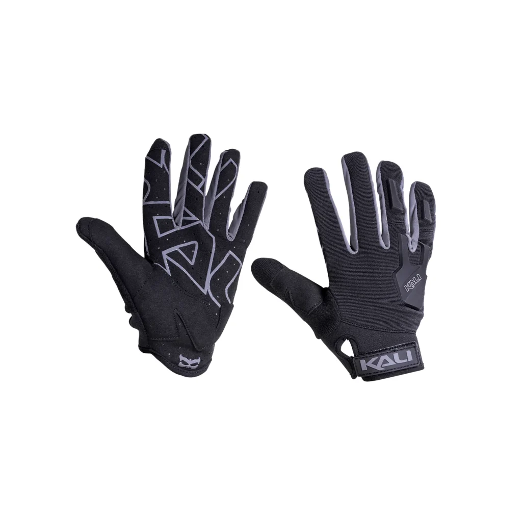 Kali Protectives – Venture Glove with Logo – Black/Gray