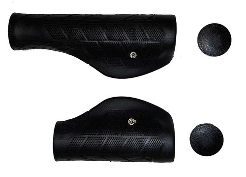 Velo Vlg-1891Ad2 Ergo Grips W/Clamp 128Mm Blk