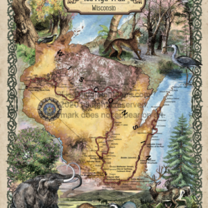 Ice Age Trail Alliance - Great River Art Map