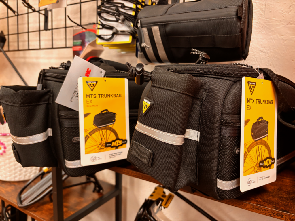 Bags for your bike rack